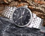 Copy Vacheron Constantin Geneve automatic Watch Stainless Steel Black Face